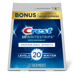 Crest 3D Whitestrips Professional White Teeth Whitening Kit