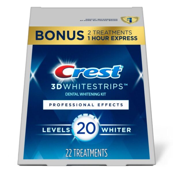 Crest 3D Whitestrips Professional White Teeth Whitening Kit