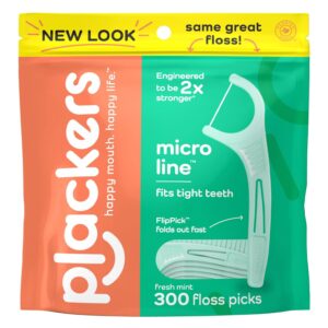 Plackers Micro Mint Dental Floss Picks