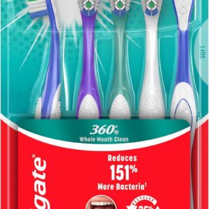 Colgate 360 Degree Whole Mouth Clean Toothbrush (Soft)
