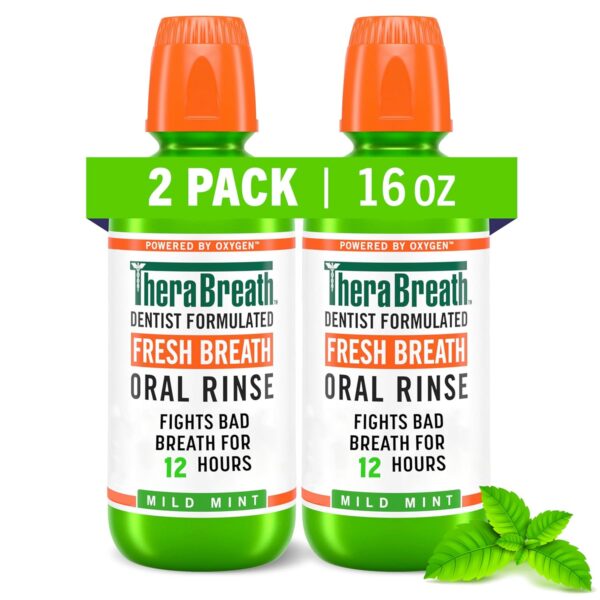 Therabreath Fresh Breath Oral Rinse Mild