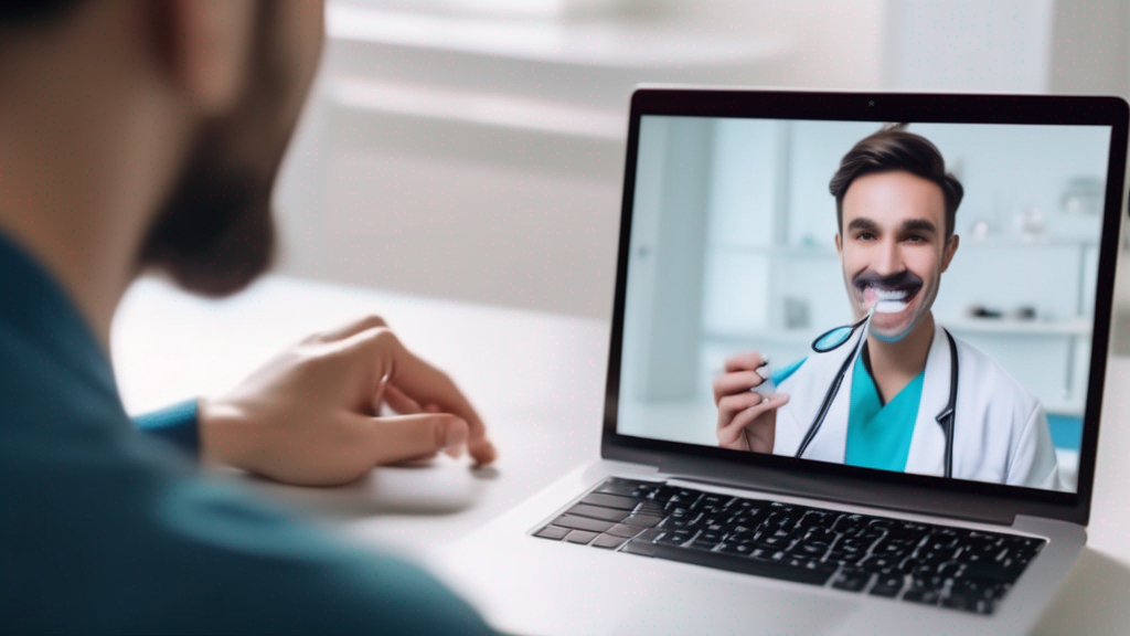 Teledentistry online consultation and dental products